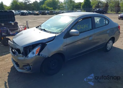 2020 Mitsubishi Mirage G4 Es из США, поврежденный, VIN ML32F3FJ2LHF12170